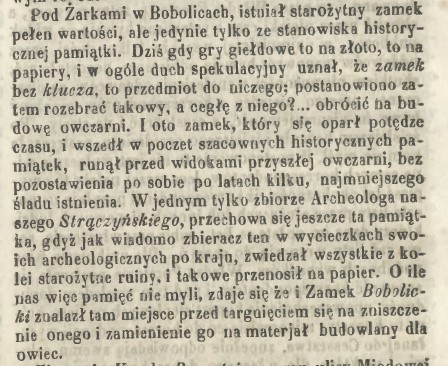 informacja na temat zamku bobolickiego z 13 grudnia 1857 roku..jpg