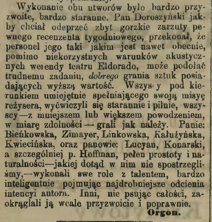 recenzje sztuk Leopolda Świderskiego, Echo, 172, 1880 r, cz.4.jpg