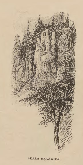 Skała Rękawka, Kłosy 1152, 1887 r..jpg