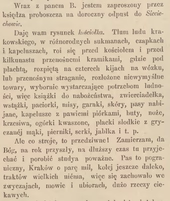 odpust w Sieciechowicach, Kłosy 1155, 1887 r., cz.1.jpg