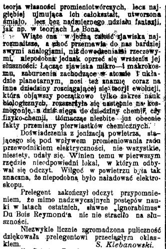 Wolfke, odczyt, G.Cz. 84, 1908 r., cz.2.jpg