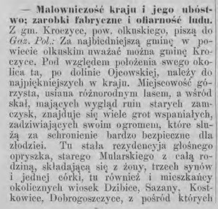 Kroczyce, Tydz.Piotr. 22, 1894 r., cz.1.jpg