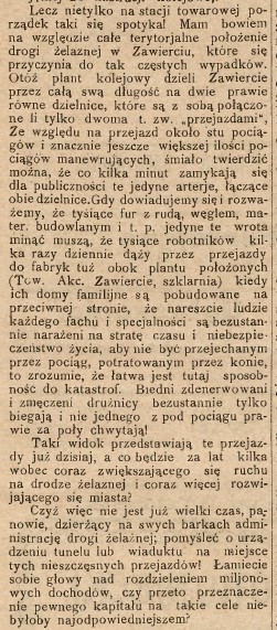 wypadek i dworzec w Zawierciu, PHKS, 51, 1902 r., cz.3.jpg