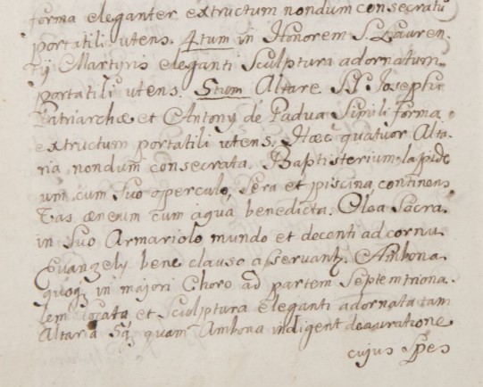 wizytacje parafii dekanatu lelowskiego, Włodowice, 1711 r. cz.7.jpg