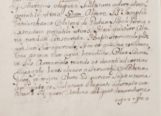 wizytacje parafii dekanatu lelowskiego, Włodowice, 1711 r. cz.3.jpg