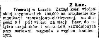 tramwaj w Łazach, G.Cz. 245, 1908 r..jpg