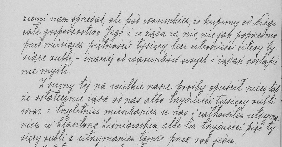 O. Piotr Markiewicz do bpa  Łosińskiego, po spotkaniu w Żarkach, 1918 r., cz.6.jpg