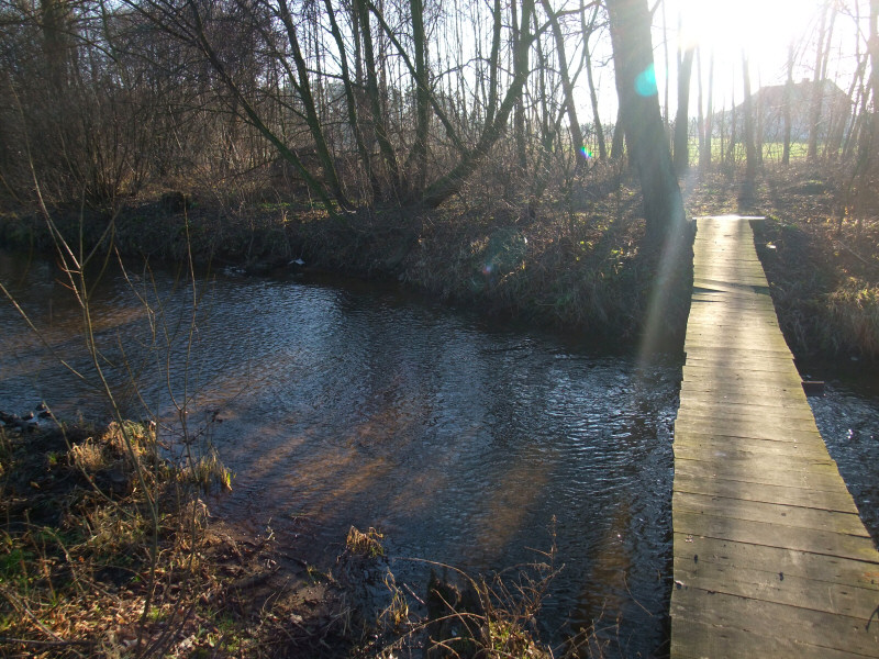 Kładka nad Żebrówką