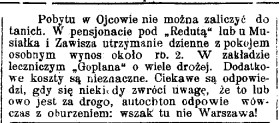 relacja z Ojcowa, 1907 rok, G.Cz. 216, 1907, cz.3.jpg