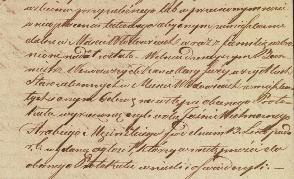 Sprawa czynszu mieszkańców miasta Włodowice na rzecz właściciela Męcińskiego, protokół, cz.2.jpg