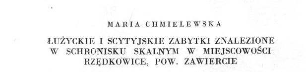 Łużyckie i scytyjskie zabytki... Wiadomości Archeologiczne, tom XXIII, 1956, cz.1.jpg