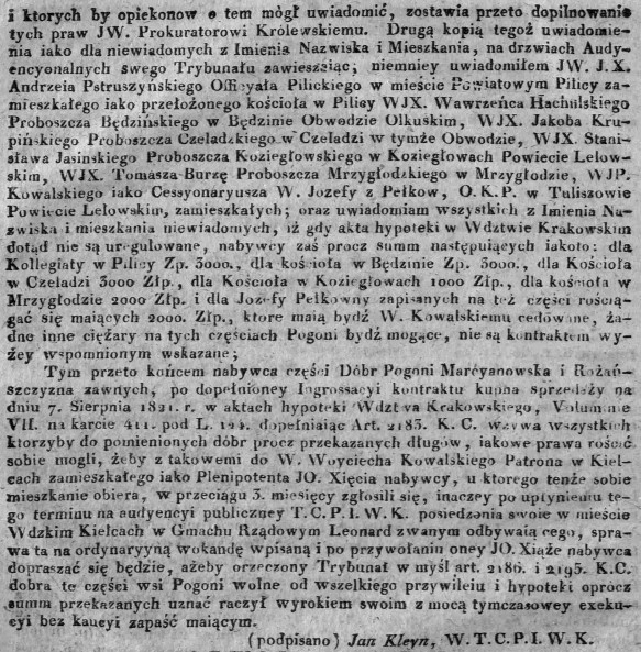 nabycie Pogoni, Dz.U.W.K. 9, 1822 r., cz.2.jpg