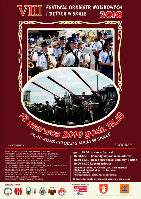 VIII Festiwal Orkiestr Wojskowych i Dętych Skała 2010.jpg
