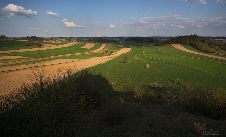 Widok z Krzywoci, Dolina Wodca